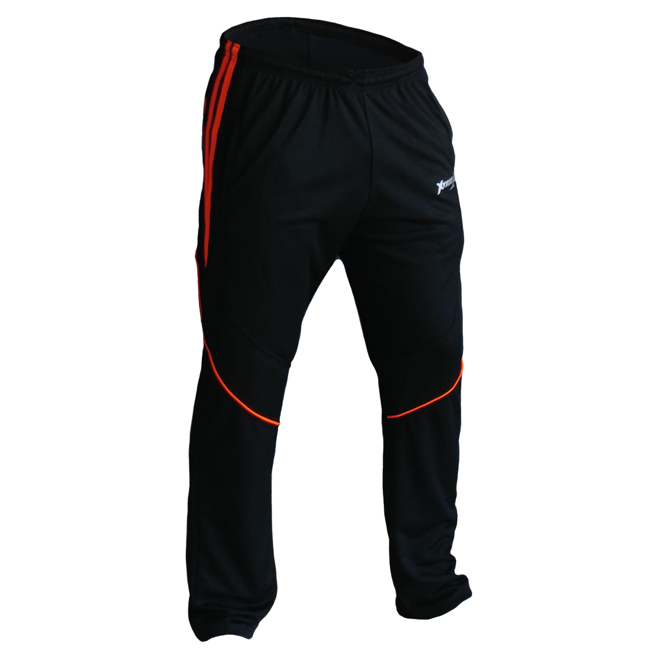 PANTS F50 Holand Negro Naranja Neon Frontal Pants deportivos hombre. Negro Naranja Neon. Ropa deportiva hombre. Tienda para hombres.