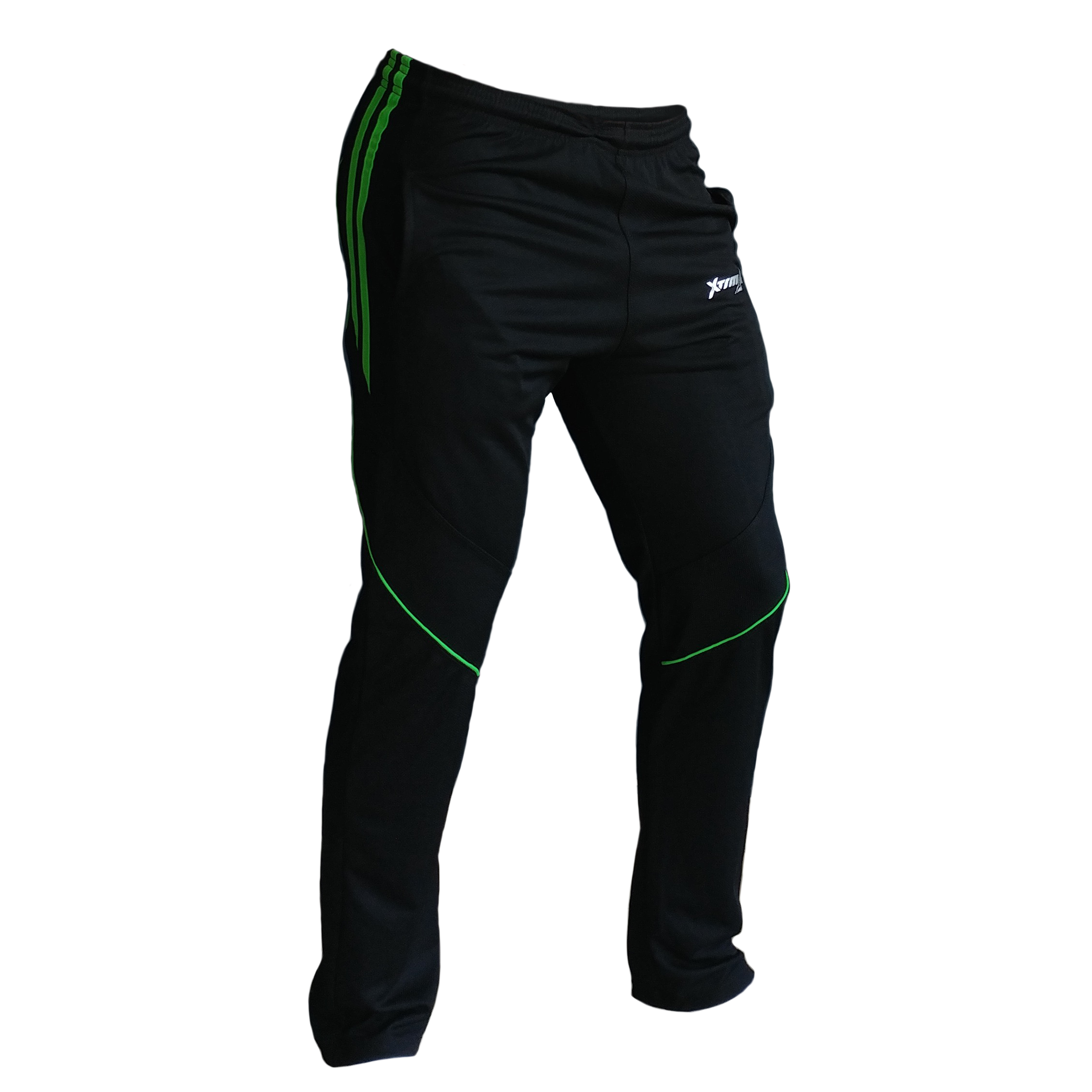 PANTS F50 Holand Negro Verde Neon Lateral 2 Pants deportivos hombre. Negro Verde Neon. Ropa deportiva hombre. Tienda para hombres.