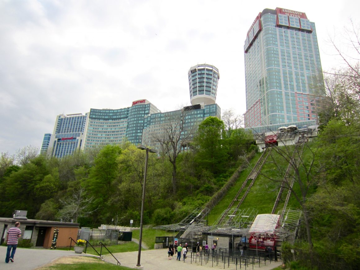Niagara Parks Falls Incline Railway. Funicular. Niagara Falls, Canada.
