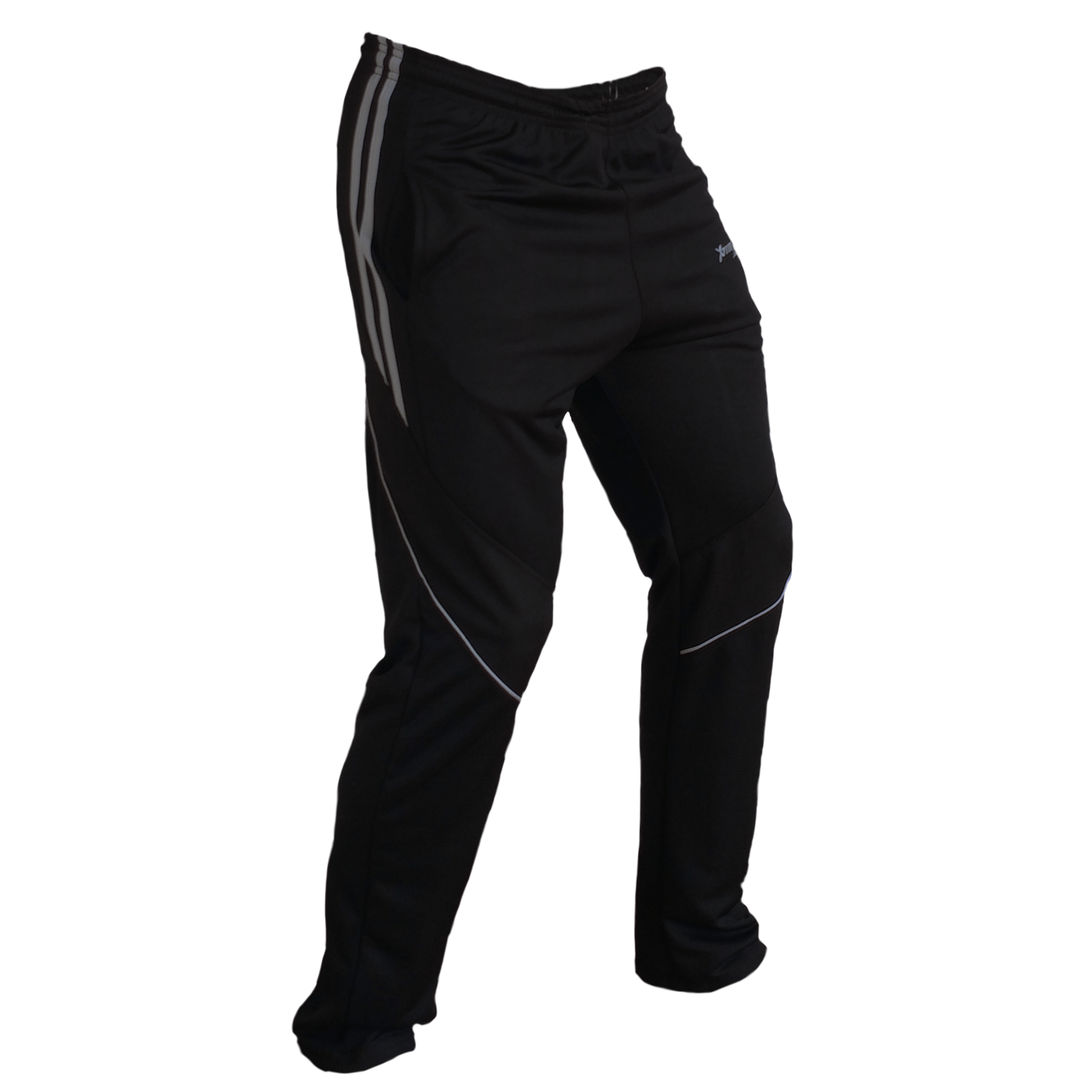 PANTS F50 Holand Negro Gris Lateral 2 Pants deportivos hombre. Negro Gris. Ropa deportiva hombre. Tienda.