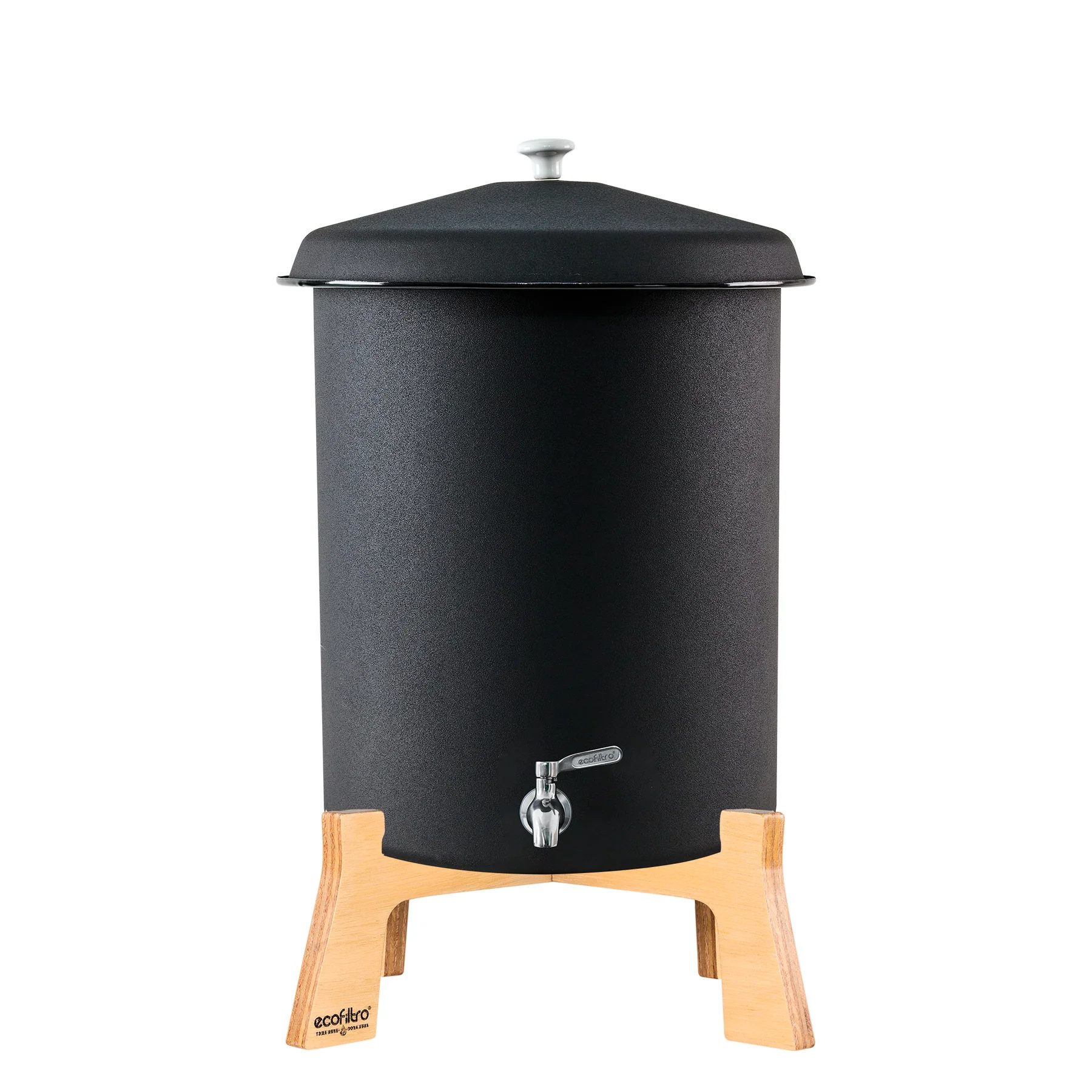 Ecofiltro Peltre 20 Litros Negro cBase Ecofiltro Peltre 20 litros Negro con Base
