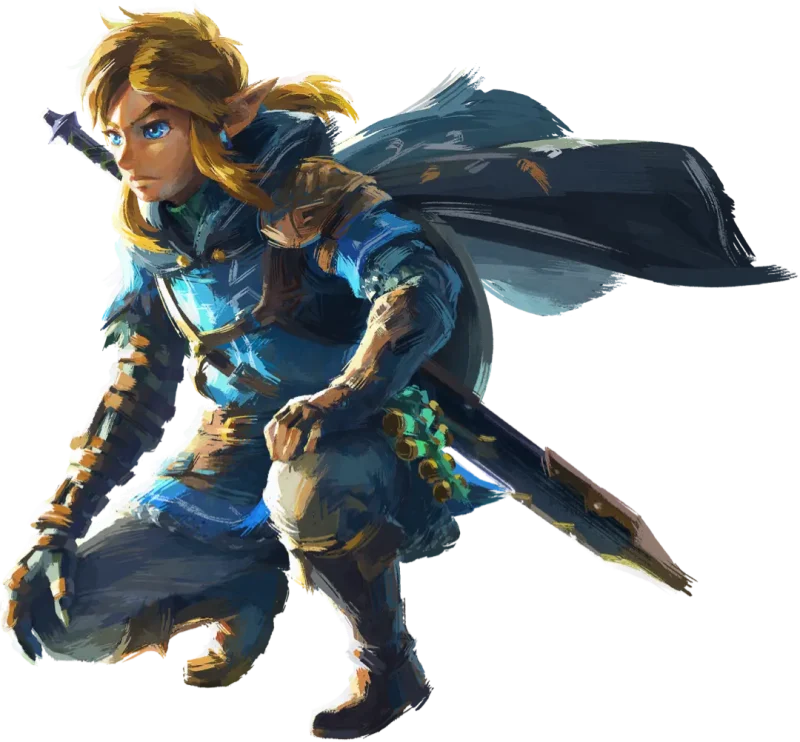The Legend of Zelda: Tears of the Kingdom. Nintendo Switch. Link.